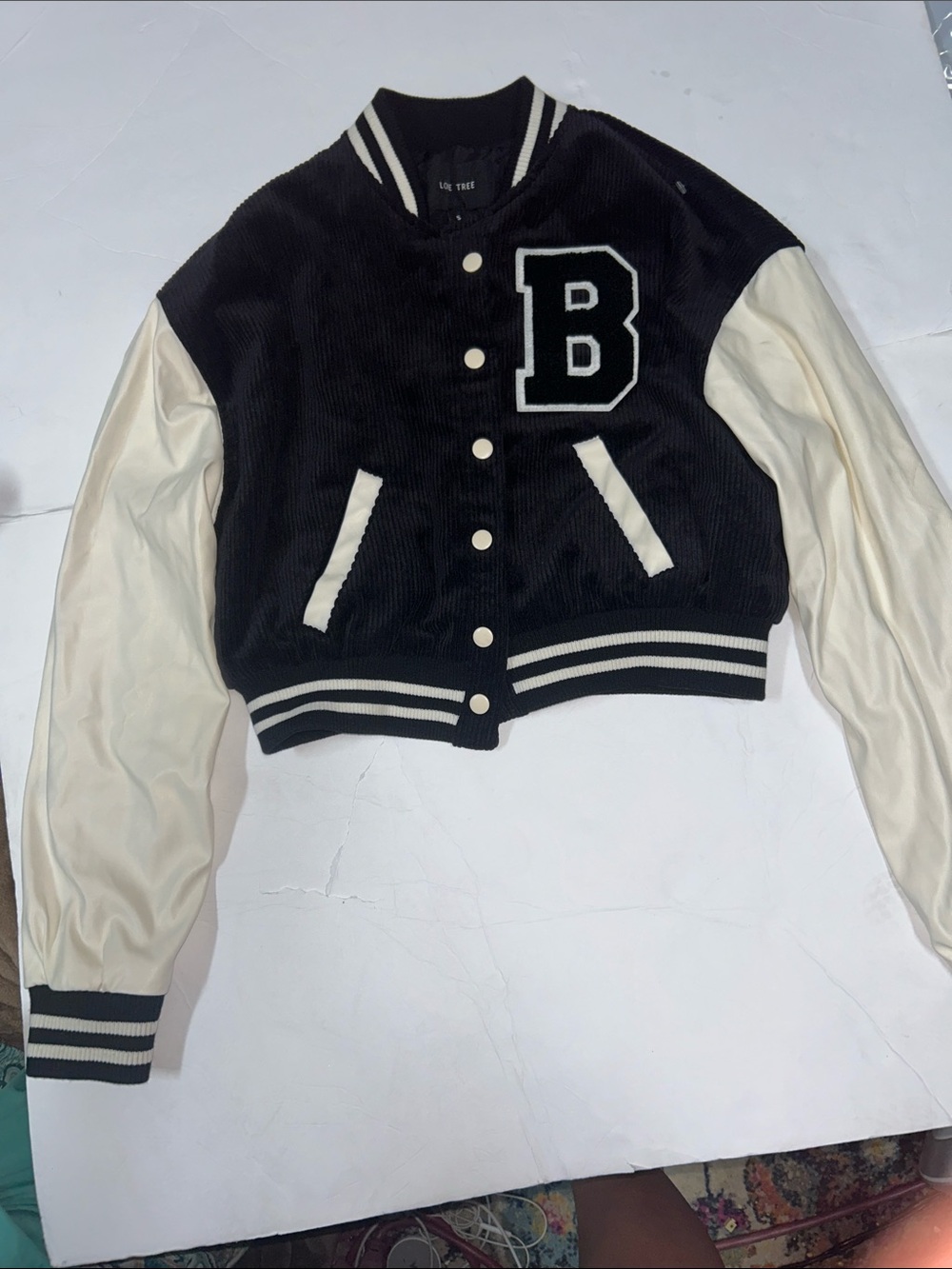 Love Tree Kids Letterman Style Jacket Size Small